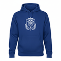 UBU Classic Hoodie in royal blue with university crest